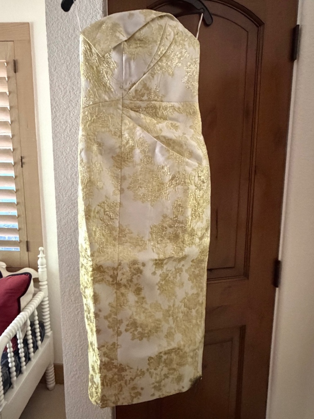 Anna Quan Brocade Dress